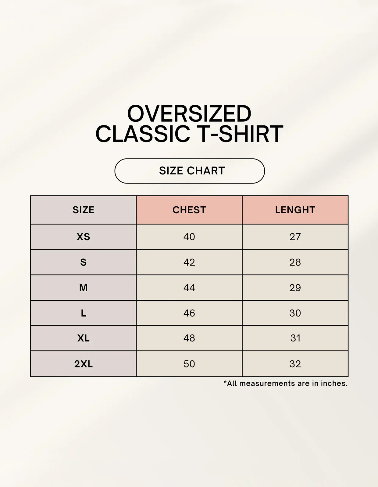 Men's Oversized Classic T-Shirt.