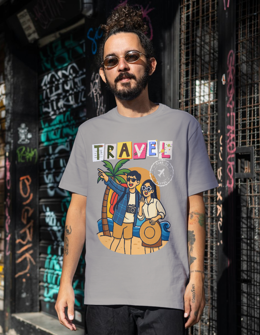 Travel Unisex Oversized T-Shirt