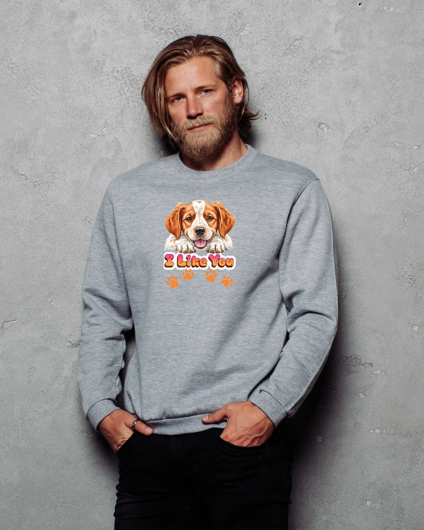 I like you men's Sweatshirt