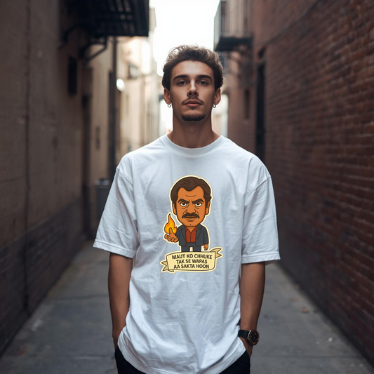 Maut ko chuke men's Oversized T-Shirt