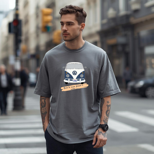 Born to Roam Men's Oversized T-Shirt