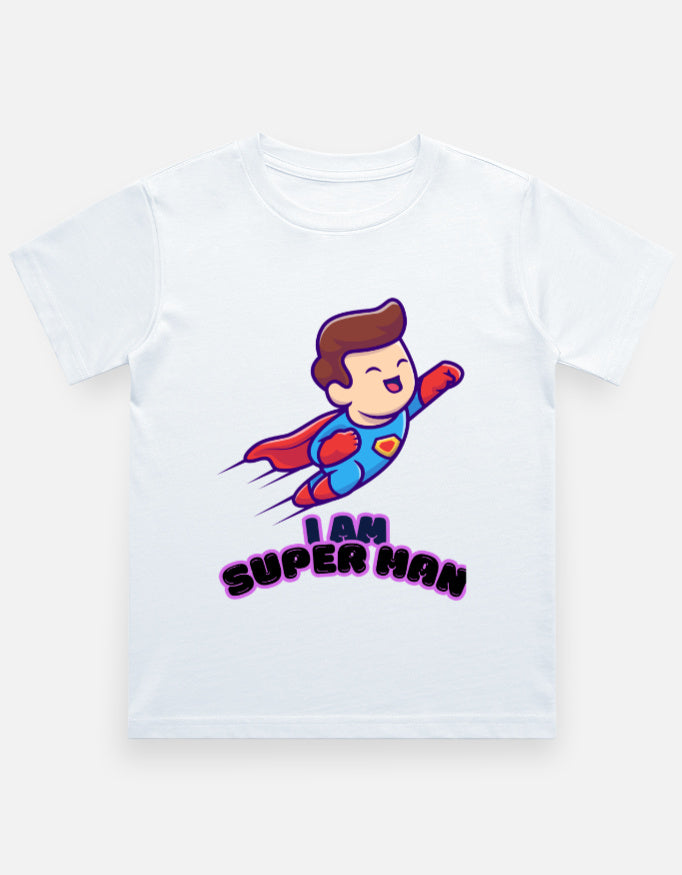 Boy's Crew Neck T-Shirt.