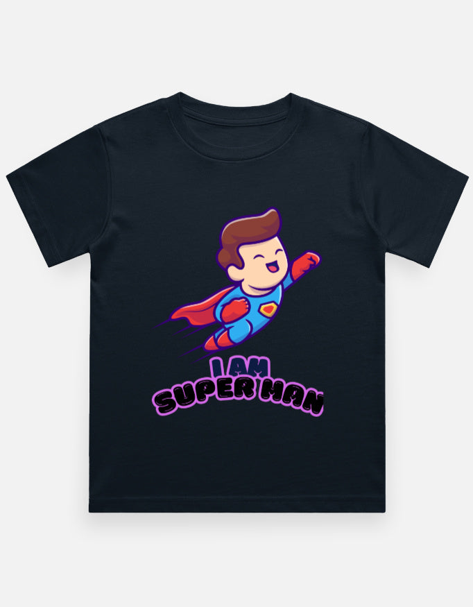 Boy's Crew Neck T-Shirt.