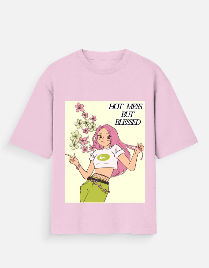 Female Oversized Standard T-Shirt.