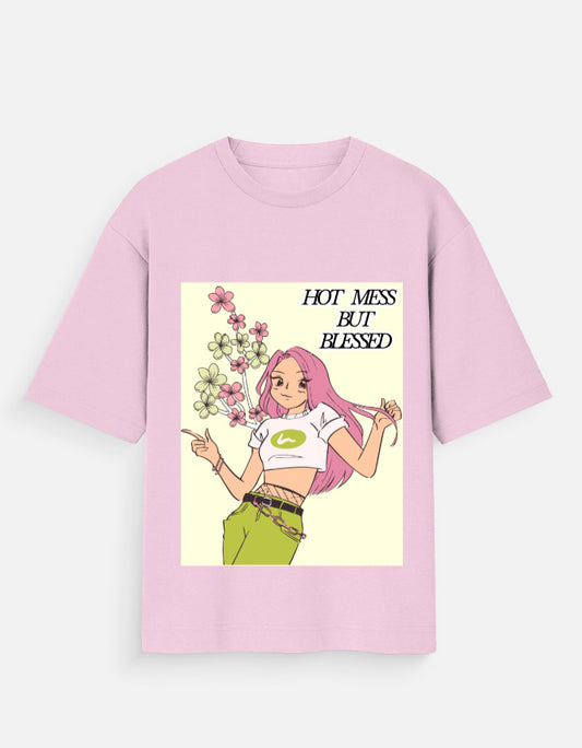 Female Oversized Standard T-Shirt.