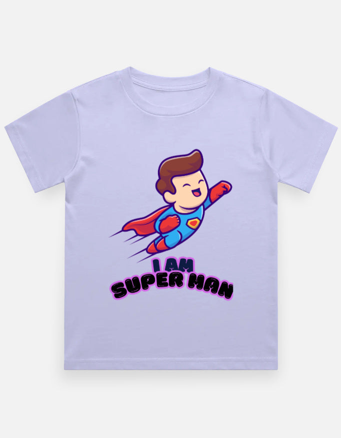 Boy's Crew Neck T-Shirt.