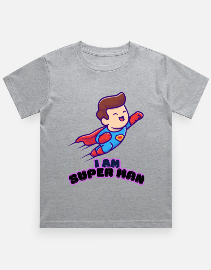 Boy's Crew Neck T-Shirt.