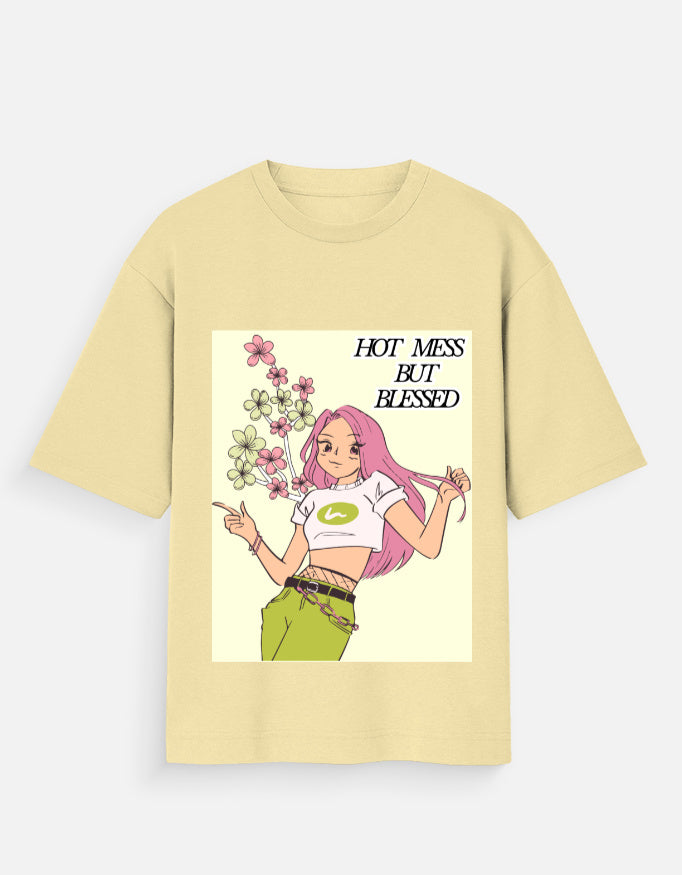 Female Oversized Standard T-Shirt.