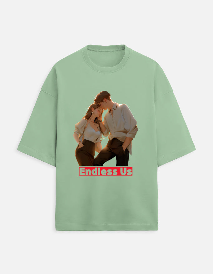 Unisex Terry Oversized Tee.