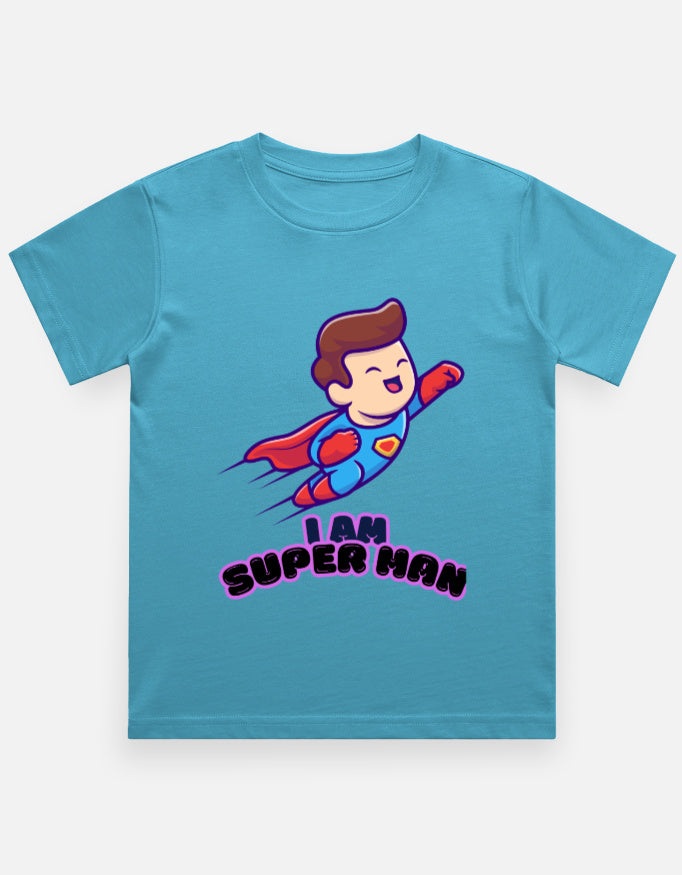 Boy's Crew Neck T-Shirt.