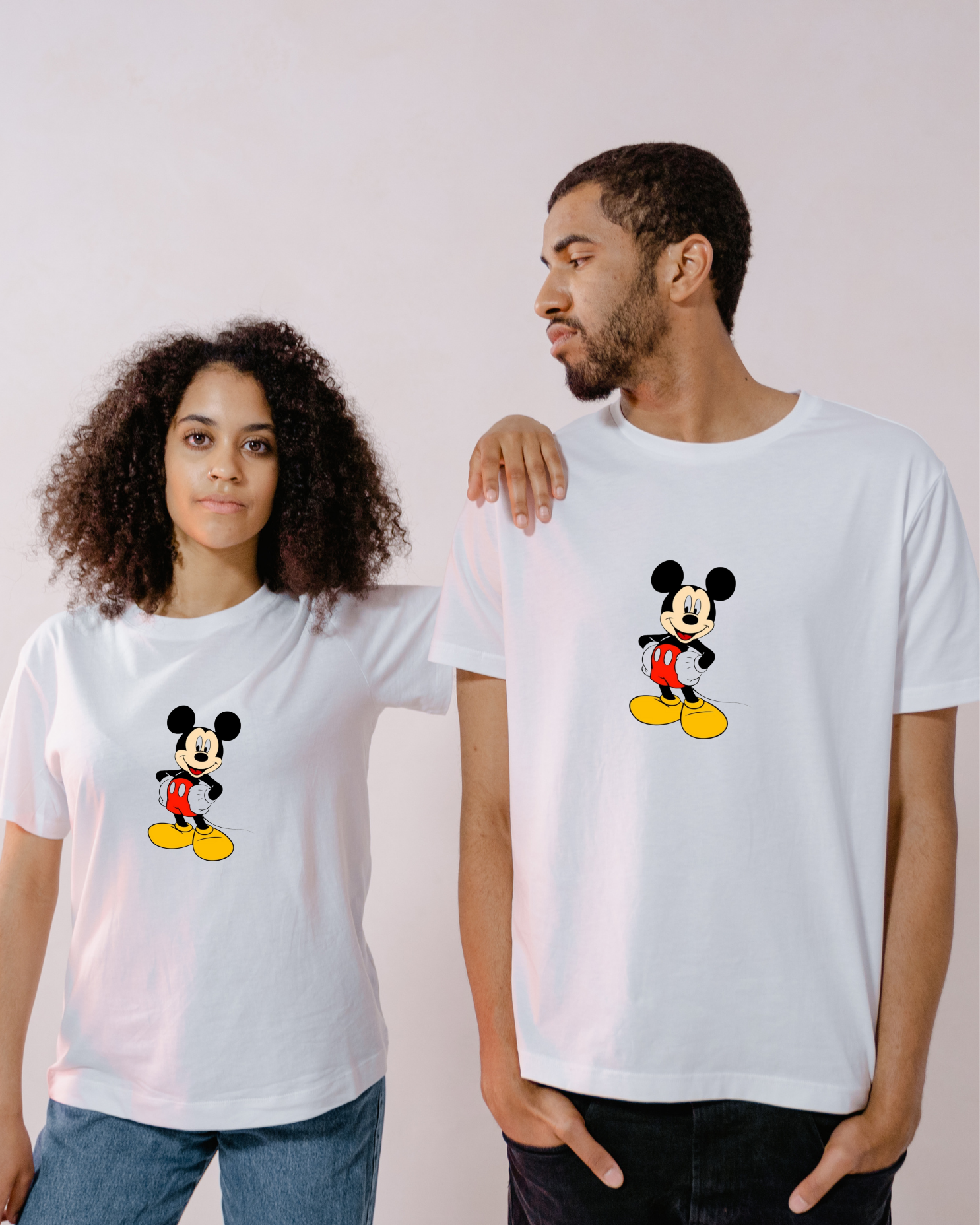 Unisex Oversized Classic T-Shirt/Mickey Mouse