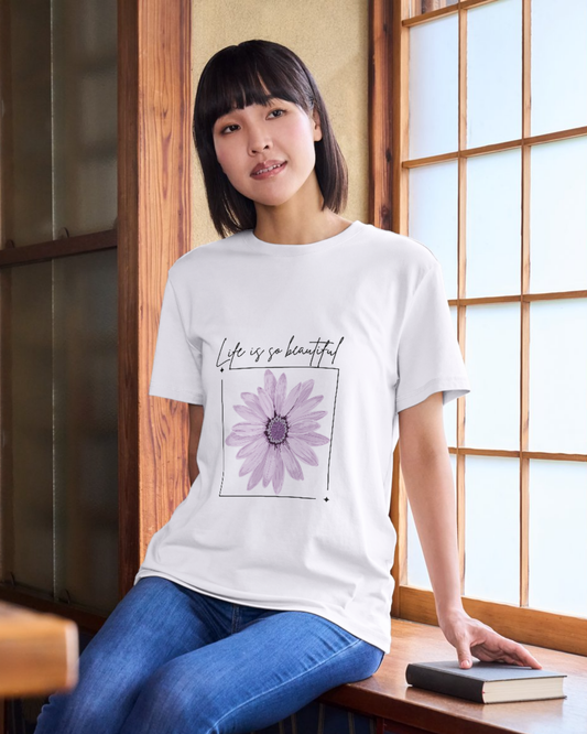 Life is beautiful Women's Oversized T-Shirt