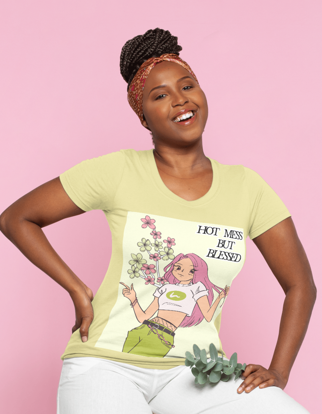 Female Oversized Standard T-Shirt.