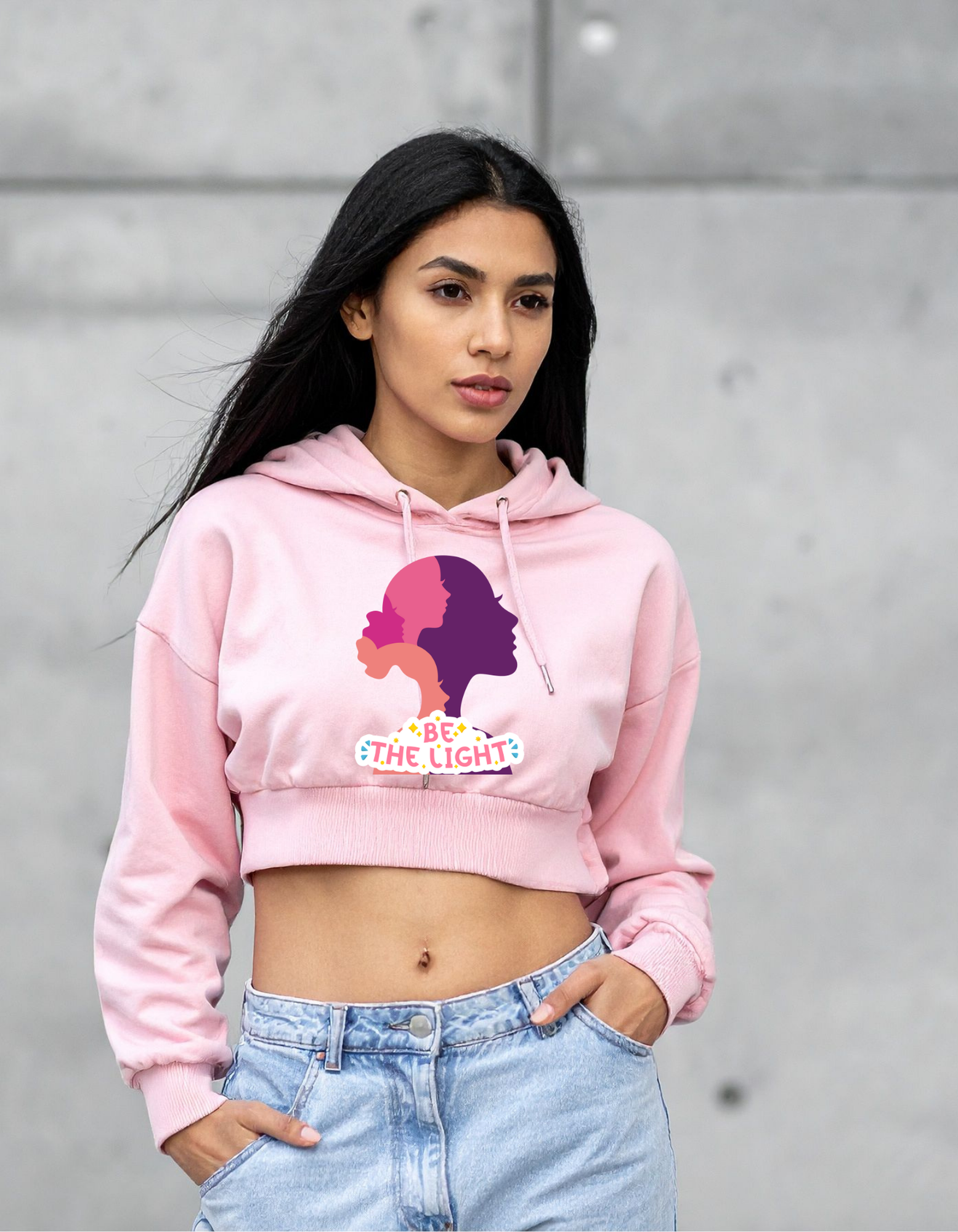 Women's Cropped Hoodie