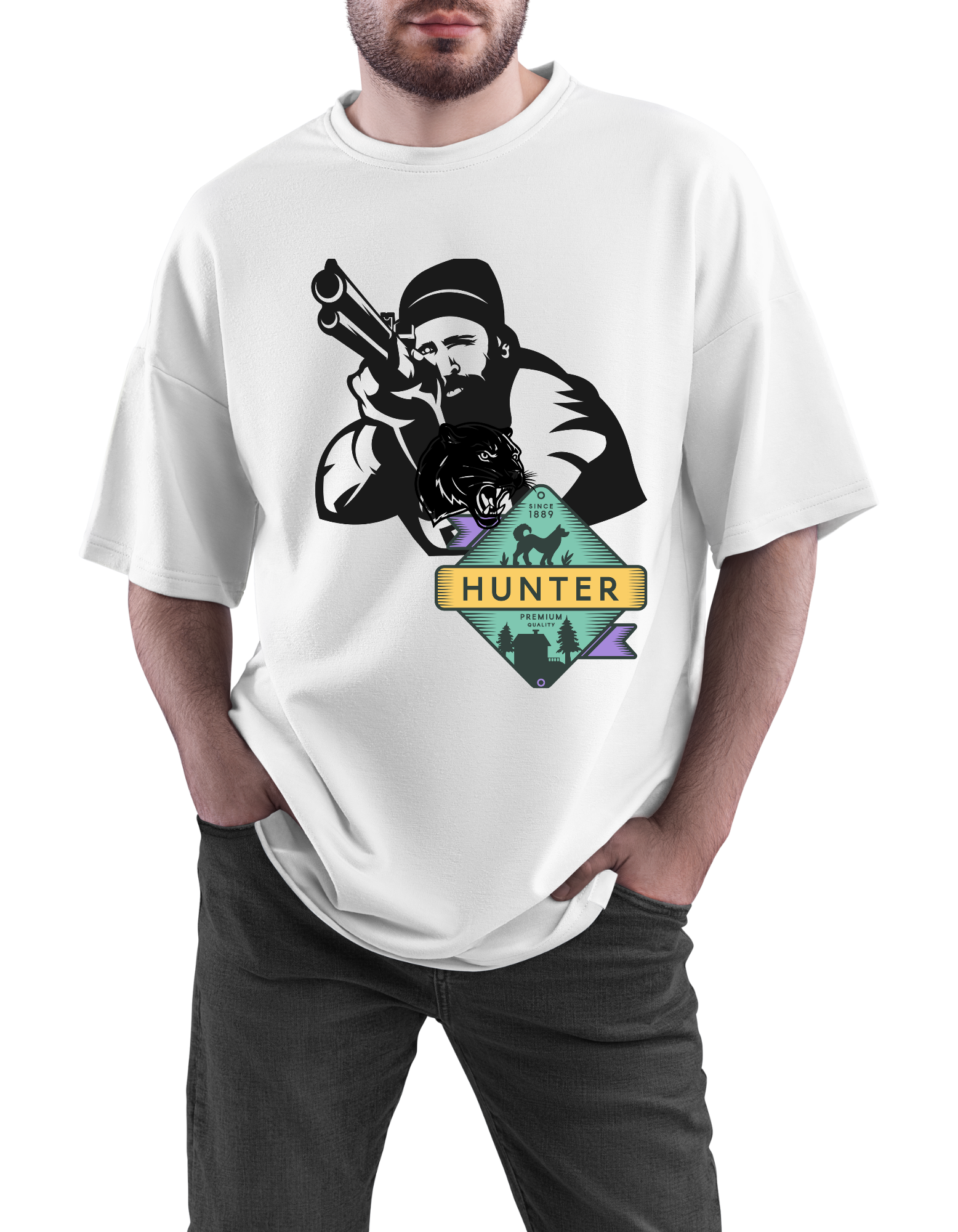 Men's Terry Oversized Tee