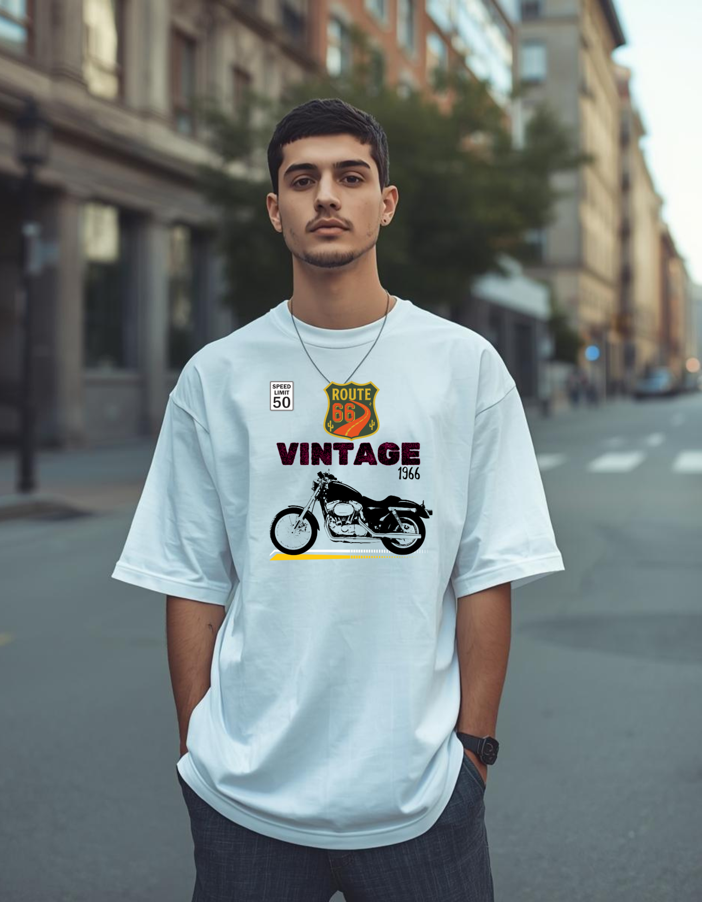Vintage Men's Oversized T-Shirt