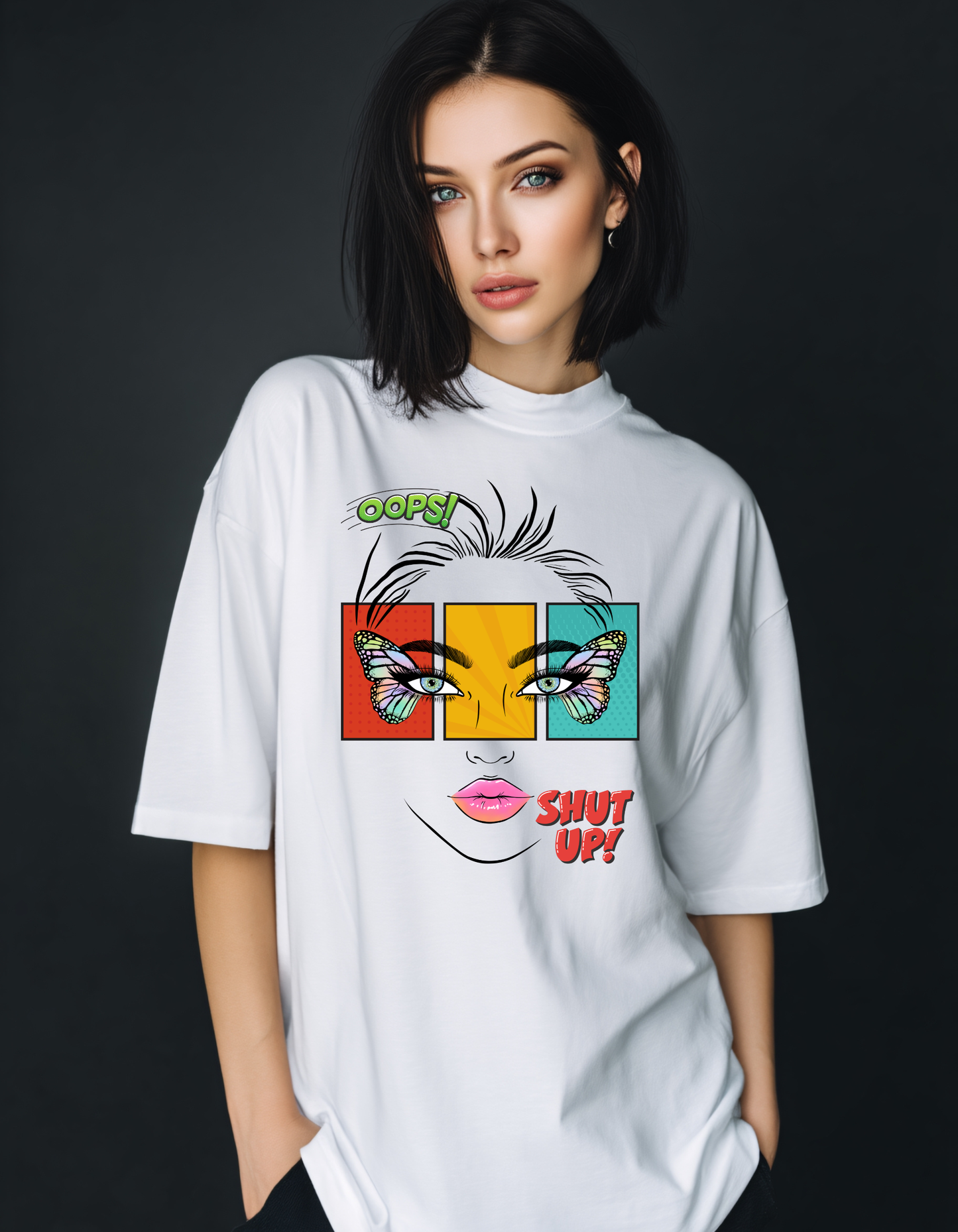 Illustration women's Oversized T-Shirt