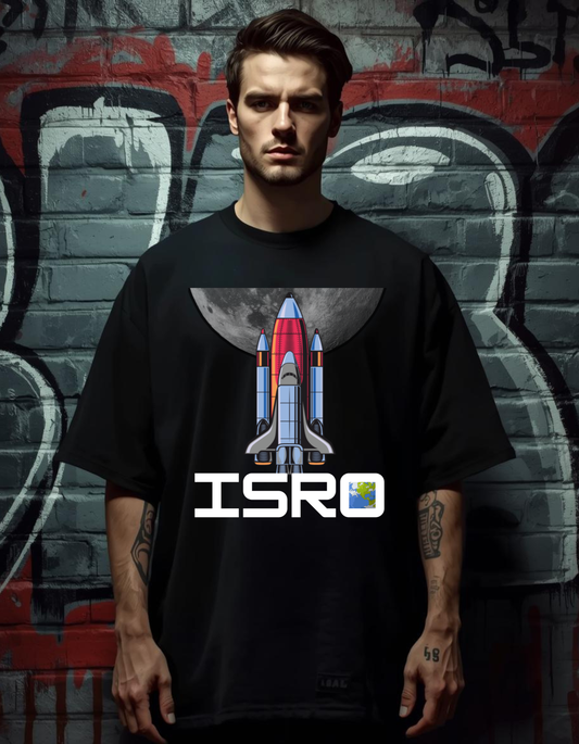 ISRO Unisex Oversized T-Shirt