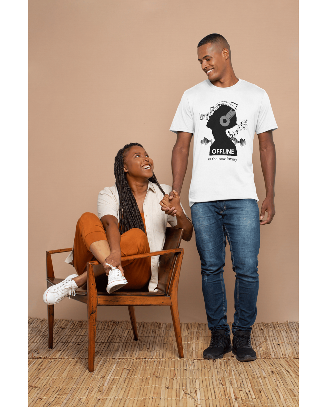 Men's Oversized Standard T-Shirt.