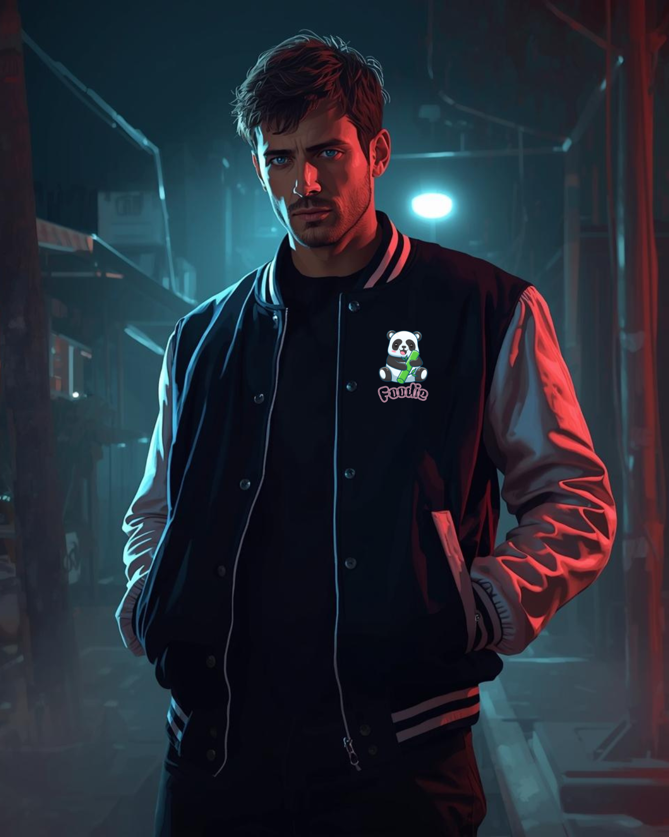 Foodie Men's Varsity Jacket