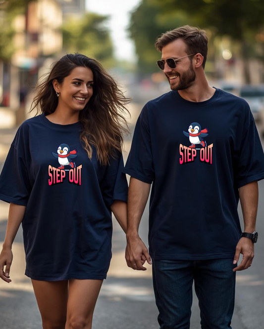 Step out Unisex Oversized T-Shirt