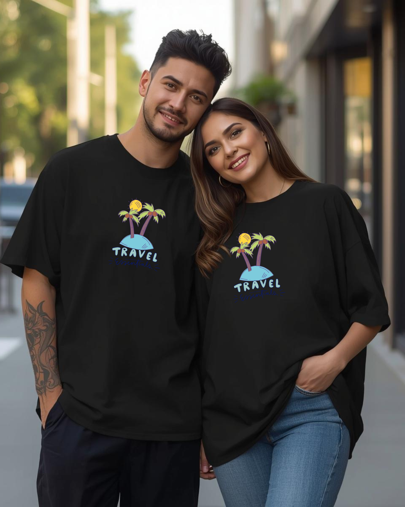 Travel Unisex oversized T-Shirt