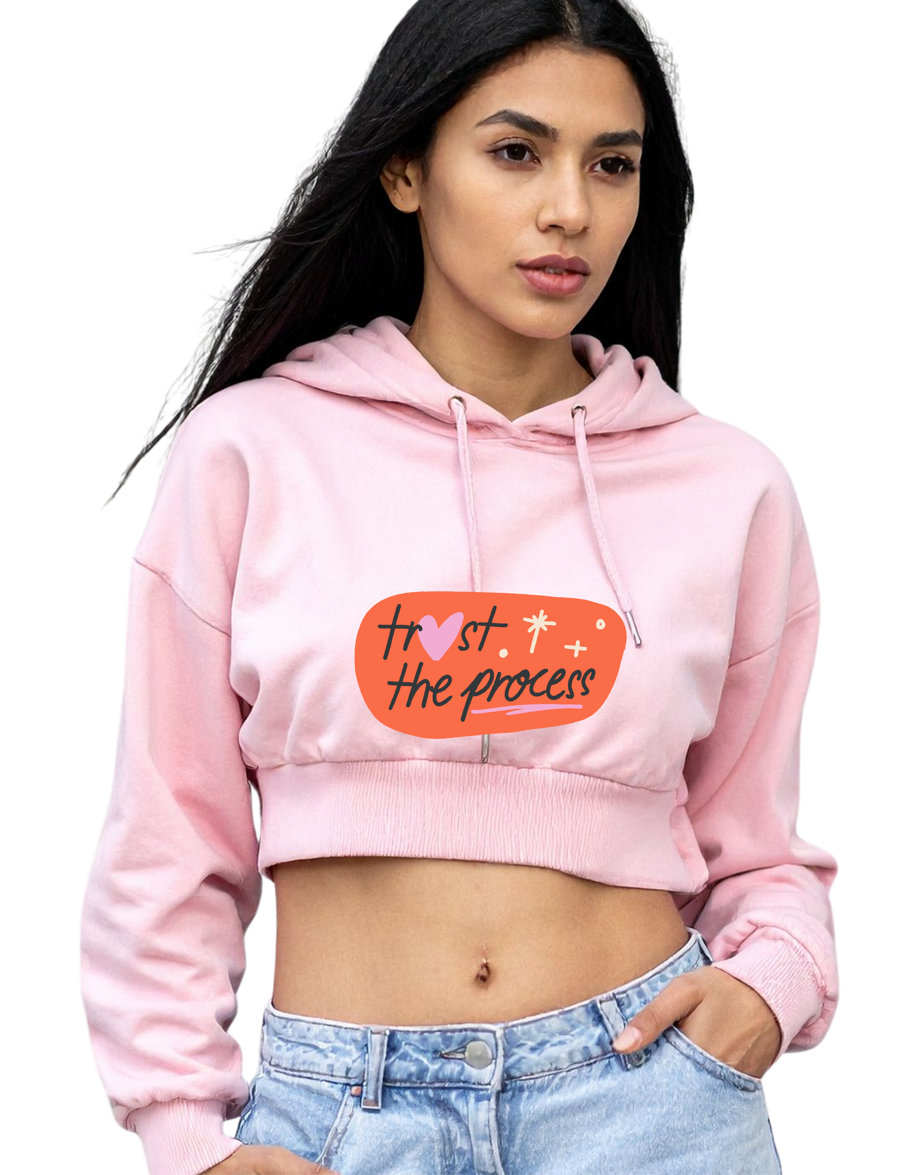 Female Cropped Hoodie
