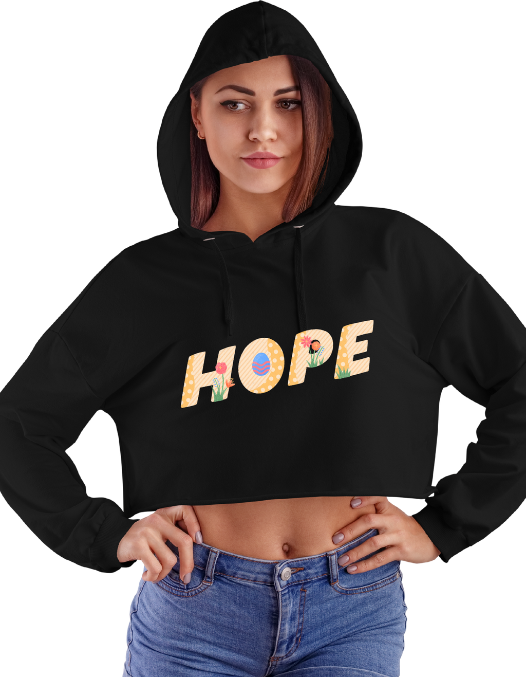 Female Cropped Hoodie