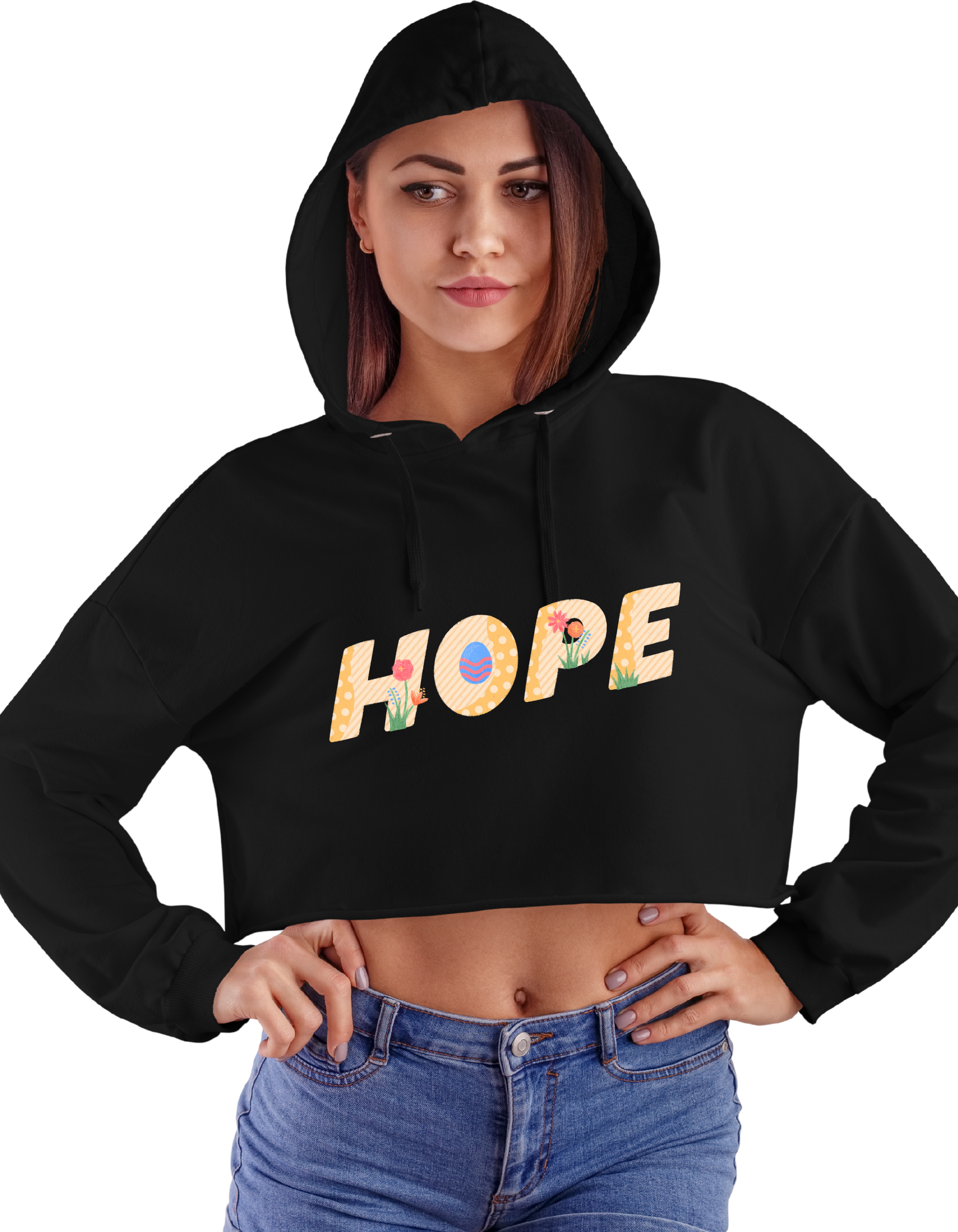 Female Cropped Hoodie